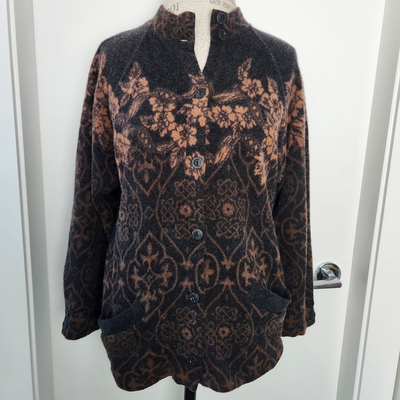 70s Italian wool cardigan - Picture 6 of 16